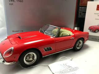 1/18 Scale Metal Die Cast Model Cmc 1960 Ferrari 250 California Sw18