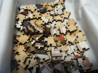 Artifact - JC Leyendecker Traffic Stop Wooden Laser - cut Jigsaw Puzzle 4