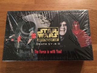 Very Rare Star Wars Ccg Death Star Ii Booster Box (36 Packs)