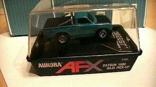 Afx/aurora Htf Baja Datsun Truck Slot Car - Blue/no Numbers Make Offer On Me