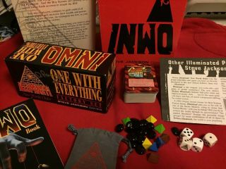 Illuminati Cards Deluxe Inwo One With Everything Factory Set Derek Pearcy Signed