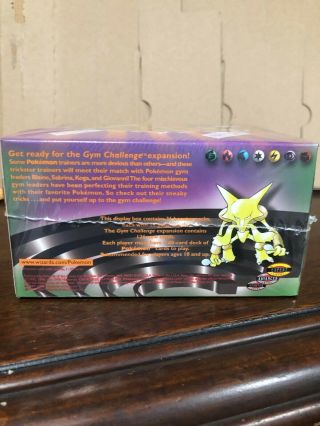 Pokemon First Edition Gym Challenger Booster Box - Please view pictures 4
