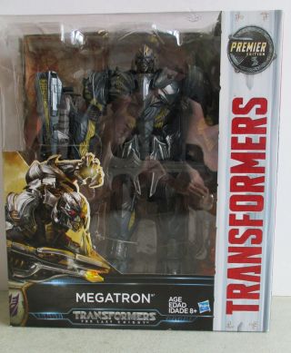 Mib 2016 Transformers The Last Knight Premier Edition Megatron Figure