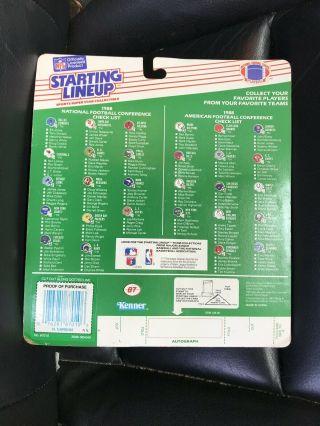 1988 Starting Lineup Harry Carson York Giants Rare SLU 2