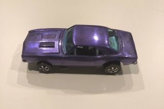 Light Purple Custom Camaro Redline Hot Wheels