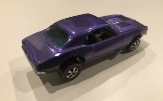 Light Purple Custom Camaro Redline Hot Wheels 2