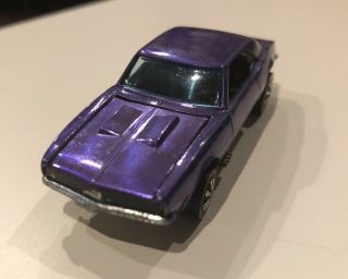 Light Purple Custom Camaro Redline Hot Wheels 8