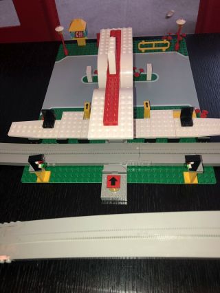 Lego 6399 Airport Shuttle Monorail COMPLETE 1990 town train Instructions 5
