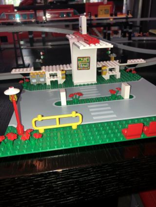 Lego 6399 Airport Shuttle Monorail COMPLETE 1990 town train Instructions 8