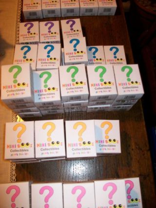 12 Ty Mini Boos Series 1 Slush,  Blind Boxes Twelve Piece Total See Desc