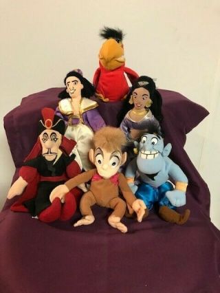 Disney Aladdin Beanie Babies Set Of 6