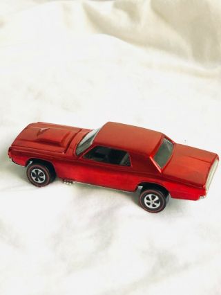 Hot Wheels Redline Custom T - Bird Red with NO BLACK ROOF Rare Piece 5
