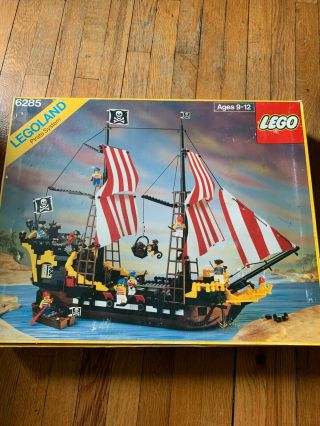 Lego Pirate System Set 6285 Black Seas Barracuda Complete
