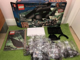 Lego The Black Pearl (4184) Box Opened But Everything