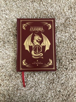 Critical Role The Chronicles Of Exandria The Tale Of Vox Machina Art Book