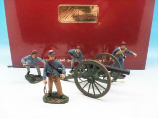 Britains American Civil War Confederate Artillery Set 1 Gun & Crew 17669 54mm