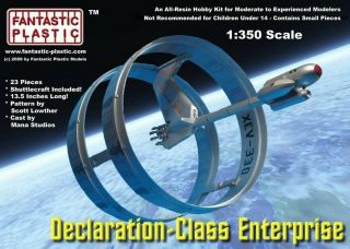 Star Trek Uss Enterprise Declaration - Class By Fantastic Plastic