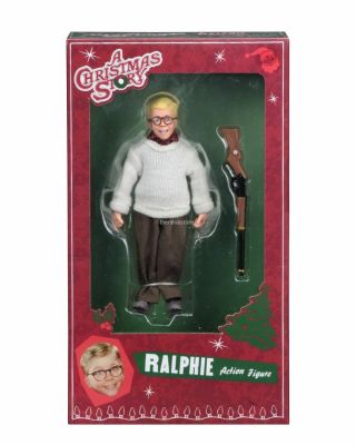 A Christmas Story - 8 " Scale Clothed Action Figure – Ralphie - Neca Bb Gun