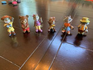 Great Wolf Lodge Toys Figures Set Of 6 Characters Friends Rachel Wiley Violet Et