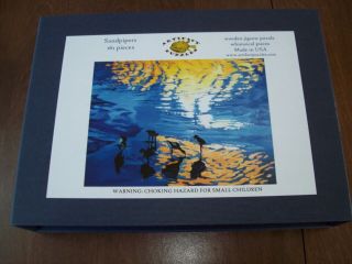 Artifact Wooden Puzzle - Sandpipers - Liberty 3