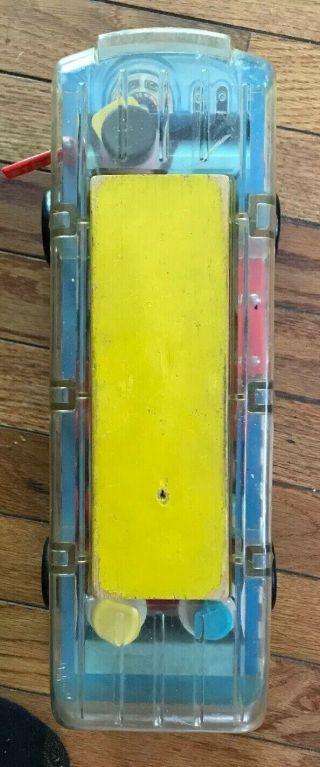 Vintage Fisher Price Little People 983 Safety School Bus 1st Version (?) 1959 4