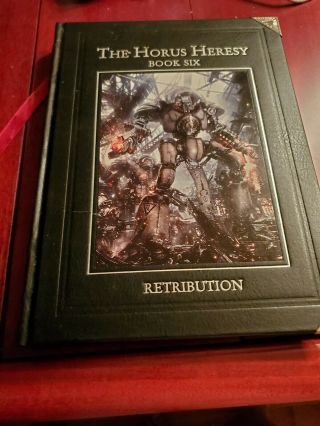 Horus Heresy Book Six 6 Vi Retribution Hardcover Forge World Warhammer 30k