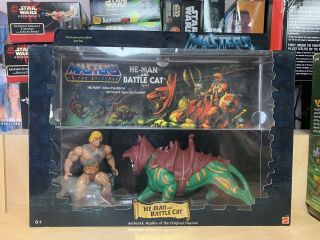 Motu Commemorative He - Man & Battle Cat Figure,  Moc,  Masters Of The Universe