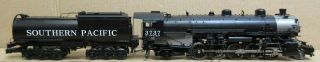 3rd Rail Brass 3737 SP F Series 2 - 10 - 2 Steam Engine w/TMCC/RS O - Gauge 5