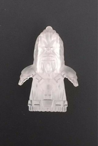 Lego Authentic Transclear Prototype Chewbacca