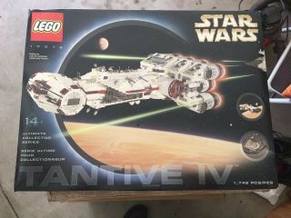 Lego Star Wars Ucs 10019 Rebel Blockade Runner Outer/inner Boxes