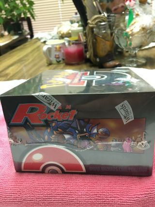 Pokemon 1st Edition Team Rocket Booster Box 4