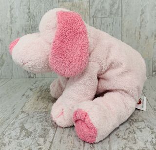 Ty Pluffies WHIFFER Pink Puppy Dog Baby Lovey Plush Toy 2006 A 2