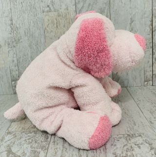 Ty Pluffies WHIFFER Pink Puppy Dog Baby Lovey Plush Toy 2006 A 3