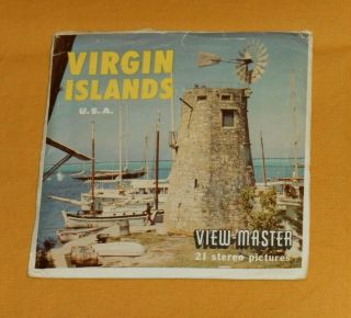 Vintage Virgin Islands View - Master Reels Packet St.  Thomas St.  Croix St.  John
