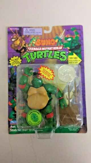 Wy0138 1995 Teenage Mutant Ninja Turtles Sumo Raphael Asst.  No.  5000 - 50 Stock.