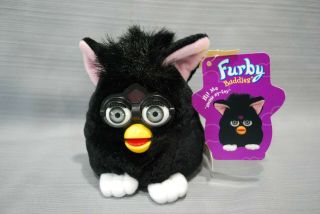 1999 Furby Buddies " Very Hungry " Plush Bean Bag Toy Tiger Electronics W/tags