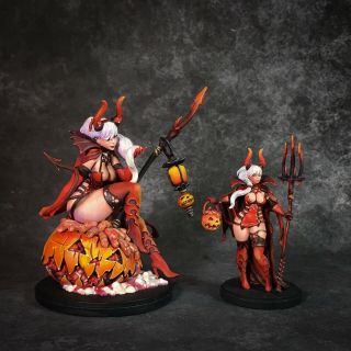 Kingdom Death Painted Halloween Satan Pinups