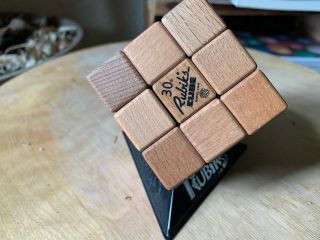 Rubiks Cube Wooden 30th