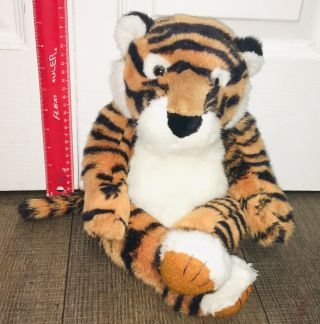 Tickles The Bengal Tiger Cat Russ Berrie Weighted Bean Stuffed Plush 16” 1265