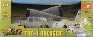 21st Century Toys Ultimate Soldier 1:18 Tbf - 1 Avenger 17 Built 10181u