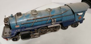 Vintage Lionel Blue Comet 400e Steam Engine And 400w Tender - American Pickers