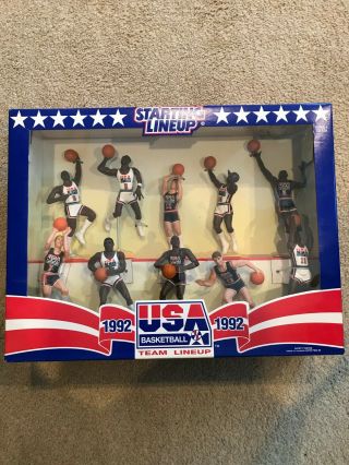 1992 Starting Lineup Basketball - Kenner - Usa Olympic Dream Team Set