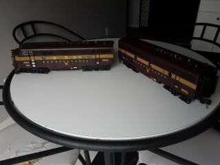 G Scale Usa Trains Pennsylvania Locomotive Model F3 - A &b Units