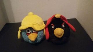 Htf 5 " Angry Birds Seasons Plush - Winter Blue,  Bomb