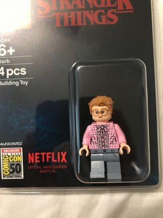 SDCC 2019 LEGO Set Of 3 DC,  Stranger Things And Spider - Man MINIFIGURE SDCC 2019 5
