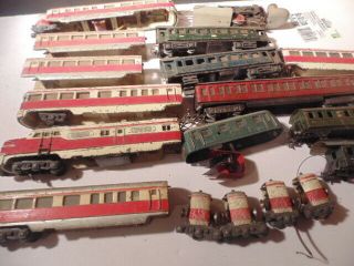 Assorted Parts Marklin Trains,  1 Mitropa Schlafwagen,  Parts And Repairs