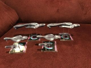 Halo Fleet Battles Fall Of Reach Game Gencon Edition Painted & COMPLETE 4