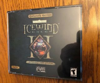 RARE Icewind Dale II 2 Collectors Edition Big Box PC Game 100 Complete & 3