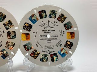 More Scenes from ET movie classic kids VIEW MASTER reel viewmaster vintage reels 4