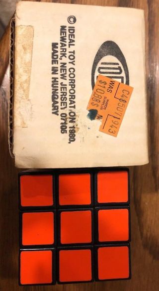 Vintage 1980 Ideal Rubik 